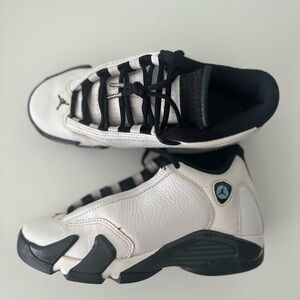 Air Jordan  14 retro BG  oxidized green